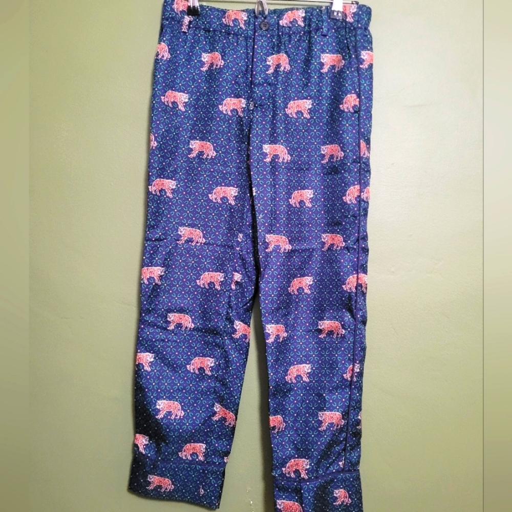J.Crew Tiger Print Cropped Pajama Pants – Size 0